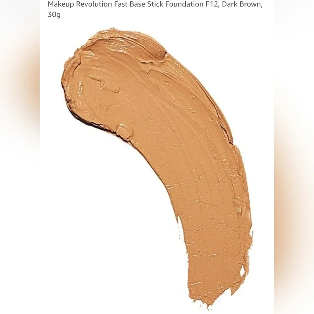 New makeup revolution fast base stick foundation color‎ F12